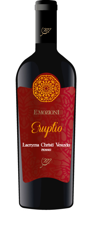 LINEA EMOZIONI - Eruptio - Lacryma Christi del Vesuvio Rosso DOP